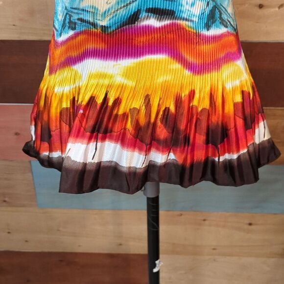 Small gorgeous crinkle sleeveless blouse sere nade - Picture 3 of 5